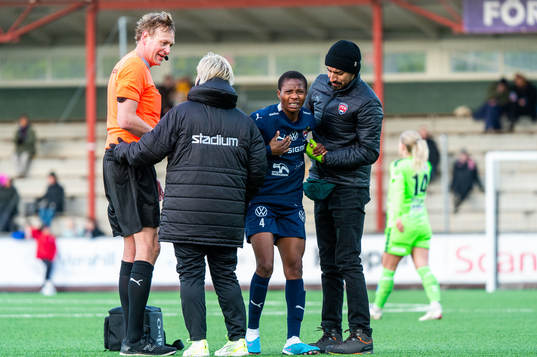 FC Rosengårds Halimatu Ibrahim Ayinde ses om