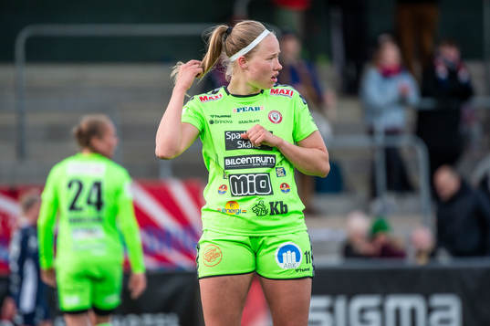 Kristianstads Hlin Eiriksdottir deppar