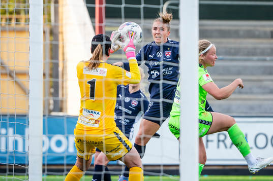 FC Rosengårds Gudrun Arnardottir mot Kristianstads