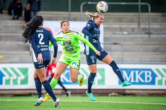 Kristianstads Tabitha Michelle Tindell mot FC Rosengårds