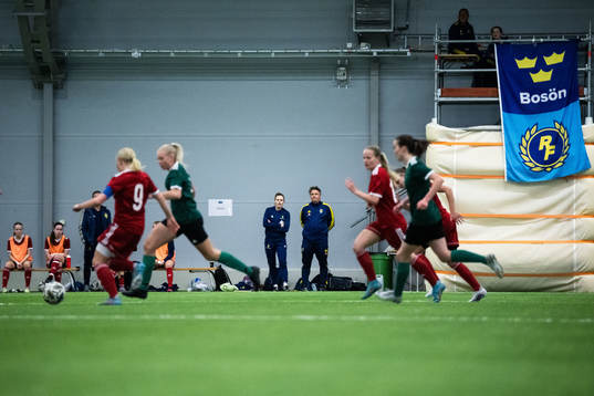 Under matchläger med F17-landslaget