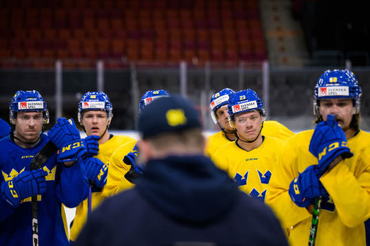 Pär Lindholm, Jonatan Berggren, Lucas Raymond and Linus