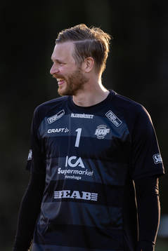 Hovshagas målvakt Victor Svensson