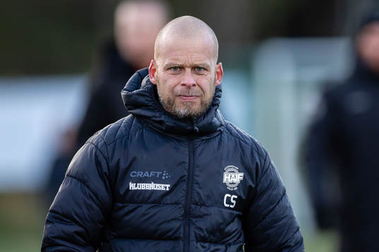 Hovshagas tränare Christian Stridh