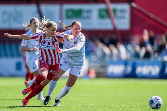 Sandra Simonsen of TIL 2020 and Karoline Røren Svanes of