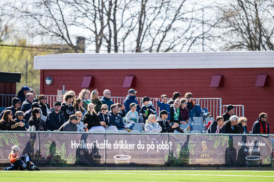 Spectators in the stands