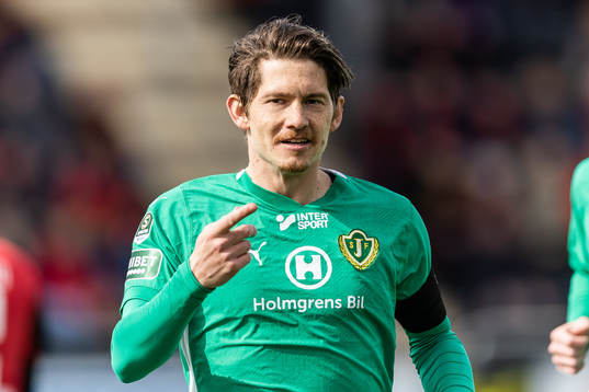 Jönköpings Södras Robin Book jublar