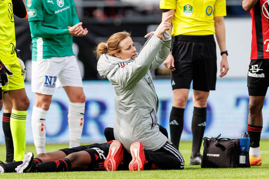 Östersunds fysio Jenny Larsson signalerar för byte av