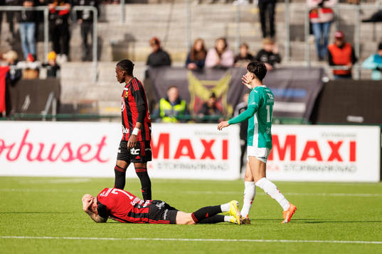 Östersunds Andre Österholm har ont