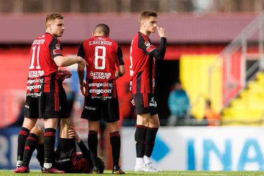Östersunds Ziad Ghanoum har kramp