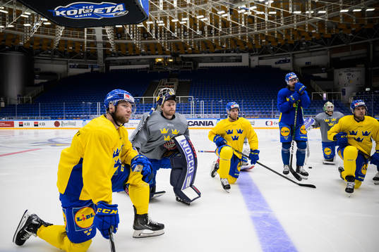 Christian Folin, goaltender Marcus Högberg, Oscar
