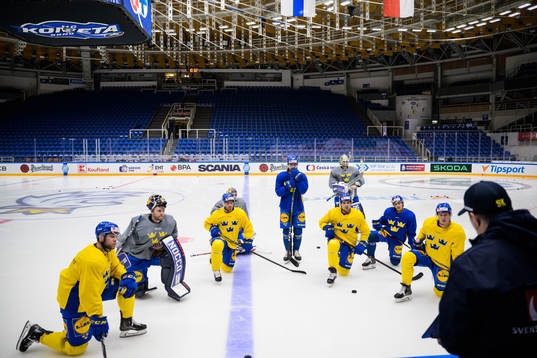 Christian Folin, goaltender Marcus Högberg, Oscar