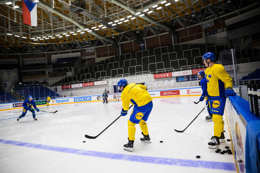 Linus Johansson, Henrik Tömmernes, Isac Brännström and