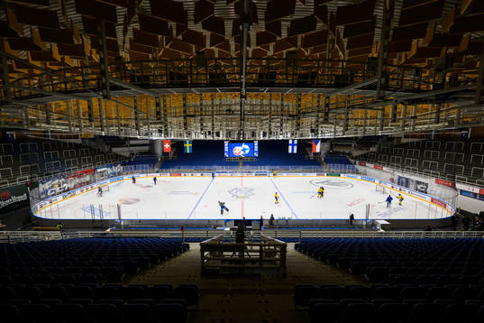 General view of Winning Group Arena at team Sweden’s