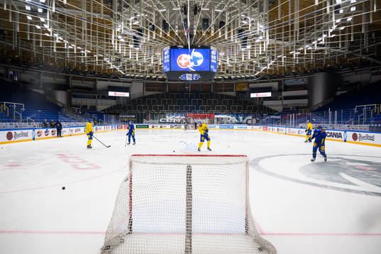 General view of Winning Group Arena at team Sweden’s