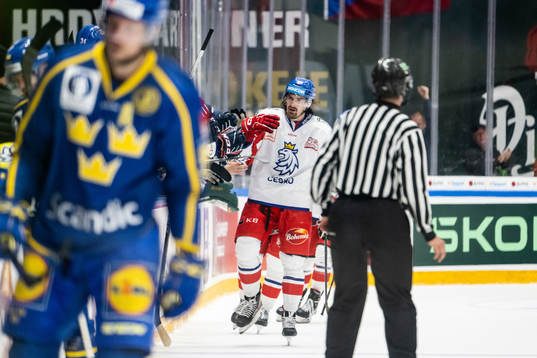 Daniel Vozenilek of Czech Republic celebrates