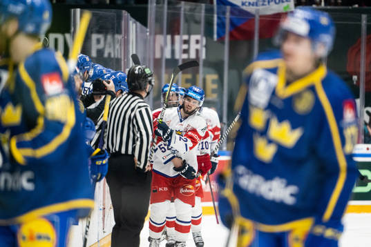Michael Spacek of Czech Republic celebrates