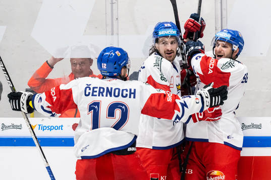 Jiri Cernoch, Daniel Vozenilek and Ondrej Beranek of Czech