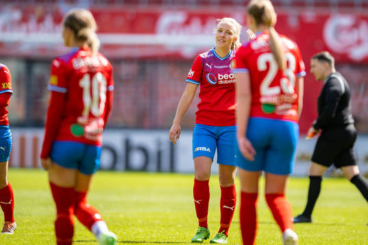 Helsingborgs Johanna Andersson jublar