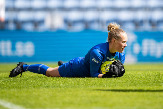 Qvidings målvakt Alice Uddberg