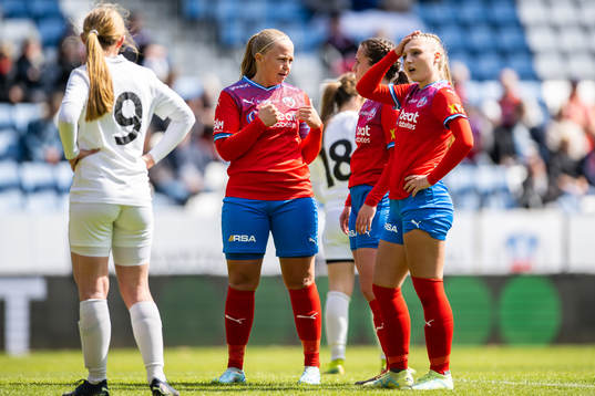 Helsingborgs Stephanie Petersson deppar
