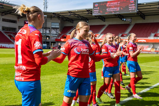 Helsingborgs Emma Sternberg jublar