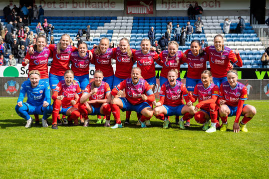 Helsingborgs spelarna jublar