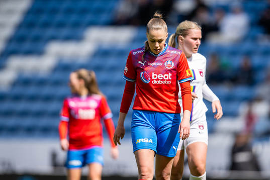Helsingborgs Rebecka Winroth deppar
