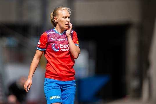 Helsingborgs Johanna Andersson deppar