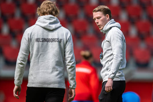 Helsingborgs tränare Kristoffer Schönbeck
