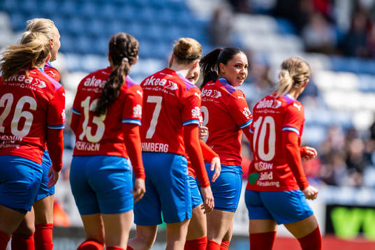 Helsingborgs Ebba Manglind jublar