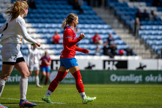 Helsingborgs Sanna Nilsson jublar
