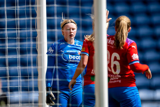 Helsingborgs målvakt Hannah Tegestål