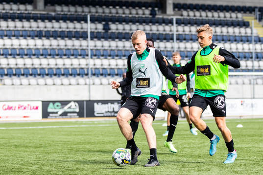 Västerås SKs Simon Johansson och Simon Gefvert