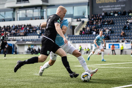 Västerås SKs Simon Johansson och Gefles Niclas Håkansson