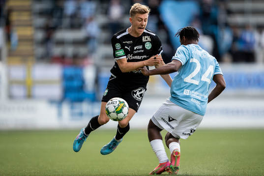 Västerås SKs Simon Gefvert och Gefles York Rafael
