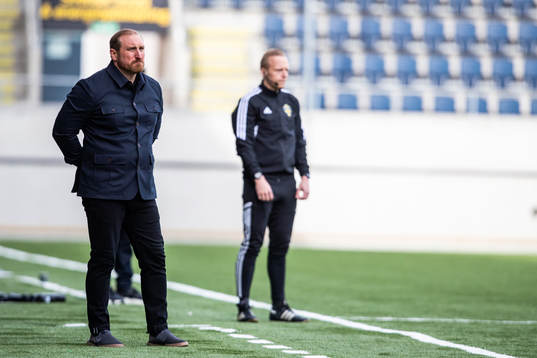 Gefles tränare Mikael Bengtsson
