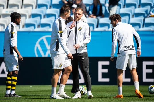 AIKs Sotirios Papagiannopoulos och John Guidetti