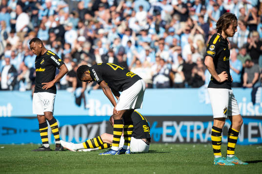 AIKs Abdussalam Magashy, John Guidetti, Alexander Fesshaie