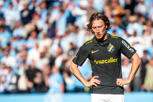 AIKs Axel Björnström deppar