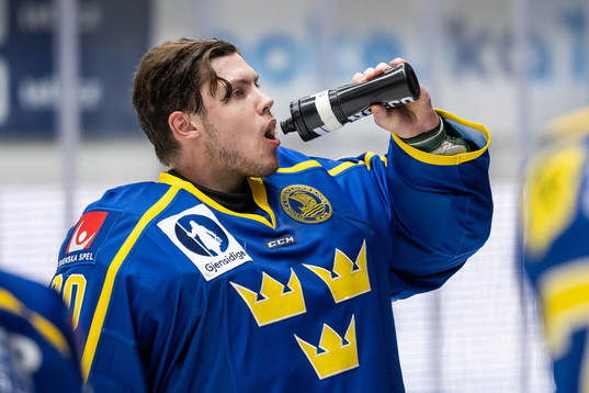 goaltender Jesper Wallstedt of Sweden