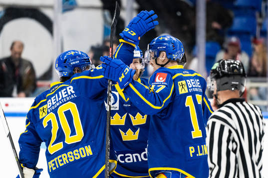 André Petersson, Anton Lindholm and Pär Lindholm of