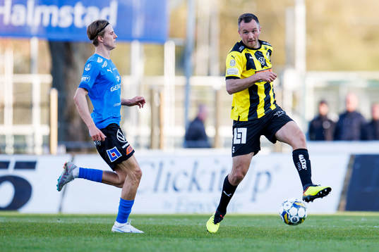 Halmstads Erik Ahlstrand och Häckens Even Hovland