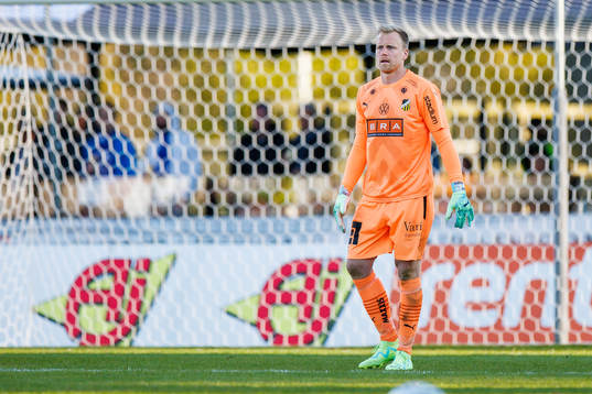 Häckens målvakt Peter Abrahamsson