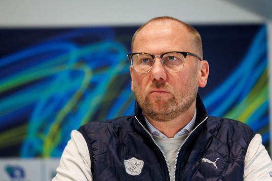 Halmstads tränare Magnus Haglund