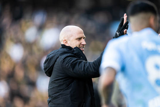 Malmö FFs tränare Henrik Rydström