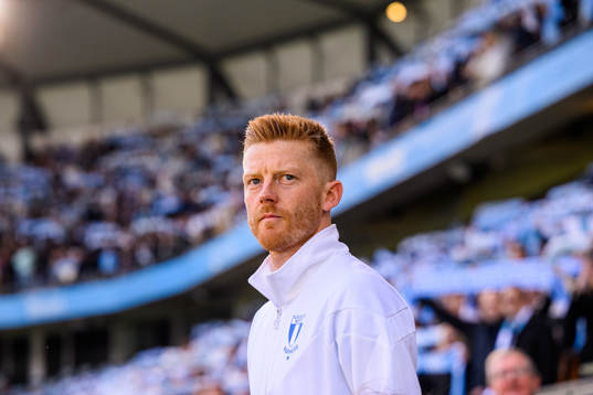 Malmö FFs Anders Christiansen gör entre