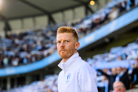 Malmö FFs Anders Christiansen gör entre