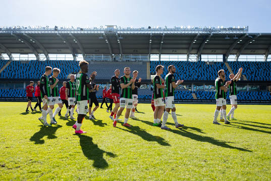 GAIS spelare tackar publiken