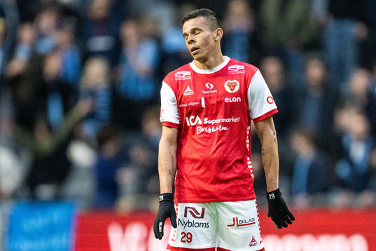 Kalmars Romario Pereira Sipiao deppar